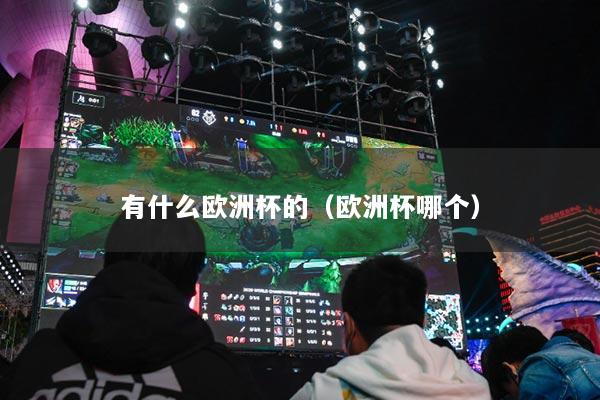 有什么欧洲杯的（欧洲杯哪个）