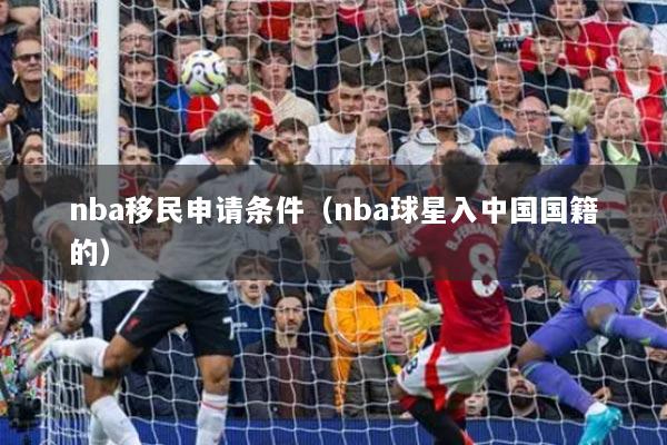 nba移民申请条件（nba球星入中国国籍的）