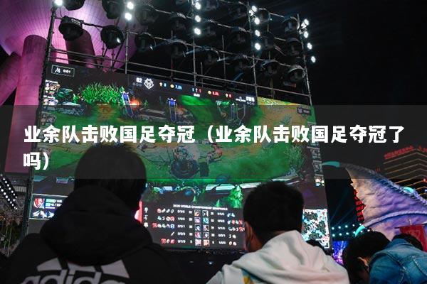 业余队击败国足夺冠（业余队击败国足夺冠了吗）