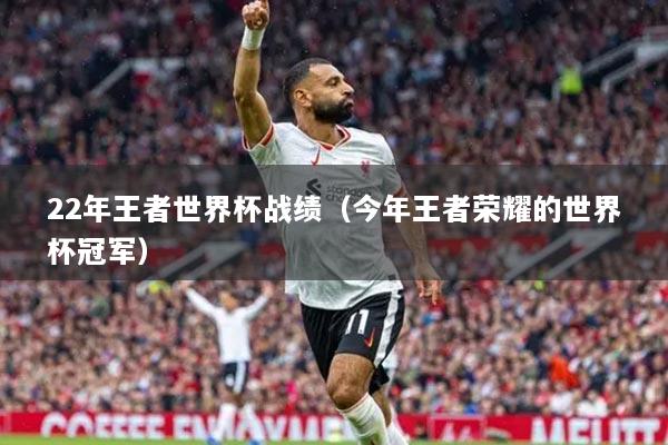 22年王者世界杯战绩（今年王者荣耀的世界杯冠军）