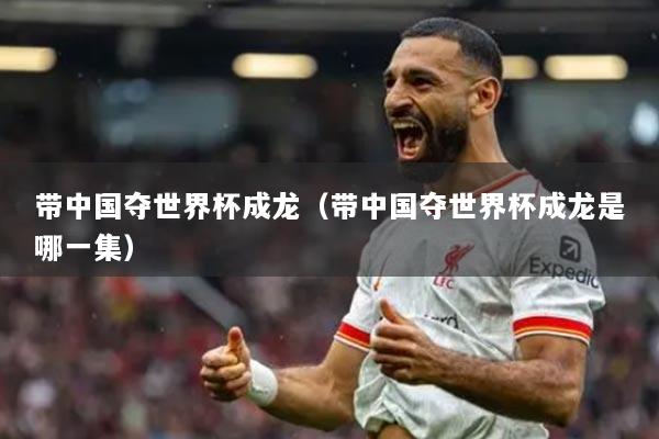 带中国夺世界杯成龙（带中国夺世界杯成龙是哪一集）
